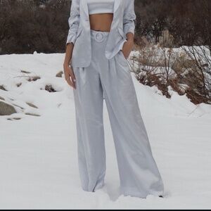 Cinq a Sept - Shauna Hammered Satin Pants